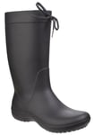 Crocs Freesail Rainboot Womens Wellies Black