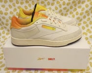 Reebok Club C 85 Smiley X 50th Anniversary Trainers GV9492 Men's Size 9uk Rare