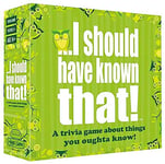 Full English Game Card - I Should Have Known That - Party Card Game, Funny Party Card Game about Things You Know for Adult Kids Groups Birthday