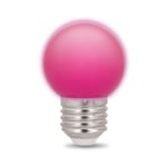 Forever Light LED-pære x 5, E27 G45 2W, Pink