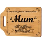 Mum Gifts for Christmas, Gifts for Mum Handmade Cutting Board, Gift Ideas for Mum, Birthday Gifts for Mum from Son Daughter, Gifts for Mum,Mummy,Mother,Stepmum,Mother, Kitchen Gifts for Mum