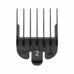 Wahl Standard Fitting Hair Clipper Attachment Comb No, 2  6 mm BLACK 1/4"