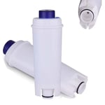 2 PACK For Delonghi Coffee Maker Machine Water Filter DLSC002 5513292811 SER3017