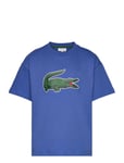 Tee-Shirt&Turtle Sport T-shirts Short-sleeved Blue Lacoste