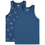 Molo Jayden 2-Pack Tank Top Happy Best | Marinblå | 146/152 cm