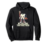 Dentist Valentines Day Tooth Brush We Belong Toothgether Pullover Hoodie