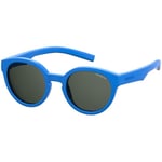 Lunettes de soleil enfant Polaroid  PLD 8019/S/SM Lunettes de soleil, Bleu, 42 mm