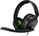 A10 jeu Casque Filaire avec Micro, Léger et Résistant, ASTRO Audio, Dolby ATMOS, Jack 3,5 mm, pour PC/MAC, XBOX ONE, PS4, PORTABLE - Noir/Vert