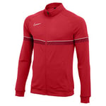 Nike Veste de Football de Survêtement en Tricot pour Grand Enfants, Taille S, Rouge Universitaire/Blanc/Gym Rouge/Blanc