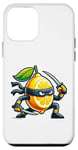 iPhone 12 mini Lemon Ninja Warrior with Katana Funny Case