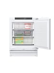 Bosch Series 4 GUN21VFE0G Built Under Freezer with Flat Hinge, 82 x 59.8 cm