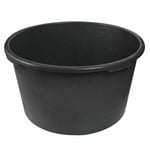 45L ROUND HORSE WATER TROUGH Equine Stable Horses Feed Water Bucket Garden