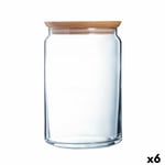 Bocal Luminarc Pav Transparent verre [2 L] [6 Unités]