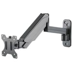 Manhattan TV & Monitor Mount Wall Spring Arm 1 screen Screen Sizes: 17-32inch...