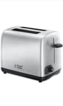 New Cheap Russell Hobbs 2 Slice Brushed St/Steel Toaster 850W Sale Clearance