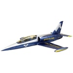 Amewi AMXFlight L-39 Albatros bleu, jaune, argent Jet RC plug-and-play (PNP)