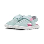 PUMA Mixte Bébé Evolve Sandal Ac Inf, Turquoise Surf Fast Pink Puma White, 23 EU