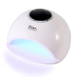 48w UV/LED-lampa med timerfunktion - Star5-WELLNGS white