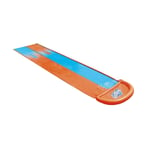 Toboggan Tapis Jeu À Eau pour Jardin Avec Éclaboussures Due posti En PVC