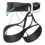 Black Diamond Black Diamond Women's AirNET Harness  Black/Aqua Verde XS, Black-Aqua Verde