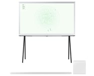 Samsung QE55LS01DA The Serif 55" UHD 4K HDR QLED Smart TV in White & HW-S801B Soundbar Package