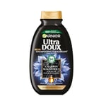 Garnier Ultra Doux - Shampooing Hydratant & Équilibrant au Charbon Magnétique & Fleur de Nigelle - Pour Cheveux Normaux à Gras - 250 ml