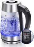 Aigostar Electric Glass Kettle with Variable Temperature, Keep-Warm, Detachable 