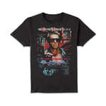 The Terminator Retro Japanese Poster Unisex T-Shirt - Black - XS