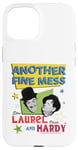 iPhone 15 Laurel & Hardy Another Fine Mess Retro Stars Poster Art Case