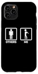 Coque pour iPhone 11 Pro Stickfigures de la clarinette Enthousiaste de la clarinette