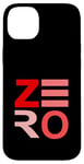 Coque pour iPhone 14 Plus Rouge Zeroed in ! Graphique rouge