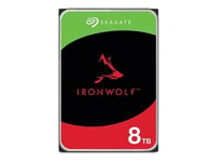 Seagate IronWolf ST8000VN002 - hard drive - 8 TB - SATA 6Gb/s