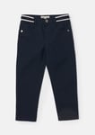 Angel & Rocket Boys Bernard Navy Smart Textured Trousers - Size 9Y