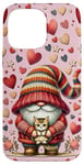 iPhone 14 Pro Max Pink Cat Stuff For Girls Cute Kitten And Hearts For Cat Lady Case