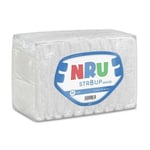 NRU STR8UP Adult ABDL Nappies Diapers Protection x10 Medium 71-91cm - WHITE