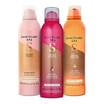 Sanctuary Spa Shower Burst Trio | Signature | Ruby Oud | Lily and Rose Shower Body Wash Bundle | 3 x 200 ml | Mineral Oil Free, Cruelty Free & Vegan