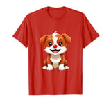 Red Dog Nose Funny Day 2024 Red Dog Nose Cute Dog for Kids T-Shirt