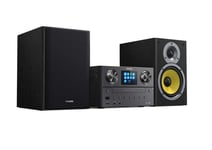 Philips | TAM8905/10 - Mikrosystem - DAB+/Bluetooth/CD/Spotify Connect - 2 x 50 Watt (Totalt) - Sort