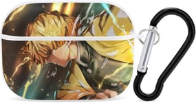 Demon Slayer : Demon Slayer : Demon Slayer Airpods Pro Case, Airpods Pro Bluetooth Headphone Set, Airpods Protective Case, Housse de protection, Antichoc, ¿¿tanche, Anti-poussi¿¿re, Anti-