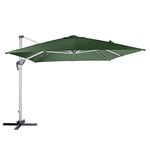 Hespéride - Parasol déporté rectangulaire Équador Vert olive