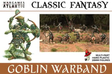 Goblin warband Wargames Atlantic DnD Fantasy 28mm 1/56 scale 1 sprue unboxed 