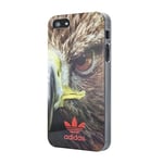 COQUE RIGIDE ADIDAS POUR APPLE IPHONE 5 5S SE 2016 MOTIF AIGLE DORE