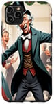 iPhone 11 Pro Max Ebeneezer Scrooge Dancing at Fred's X-Mas Day Party Case