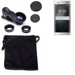 For Sony Xperia XA2 Ultra Camera Set Fish Eye Wide Angle Macro Lens 