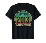 12 Year Old Gifts Vintage 2013 Limited Edition 12th Birthday T-Shirt