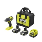 Ryobi Startkit borrskruvdragare, batteri & laddare 18V, RDD18C-220S