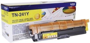 Genuine Brother TN241Y Yellow Toner Cartridge FOR  HL-3140 HL-3150 HL-3170