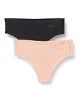 Sloggi Women's ZERO Microfibre 2.0 Hipstring C2P Briefs, BROWN - DARK COMBINATION, XS