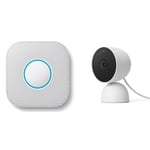 Google Nest Protect - Smoke Alarm And Carbon Monoxide Detector (Battery) & GJQ9T Nest Cam (Indoor, Wired) Security Camera - Smart Home WiFi Camera