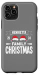 iPhone 11 Pro Celebrating 2024 Family Christmas - Henrietta Christmas Case